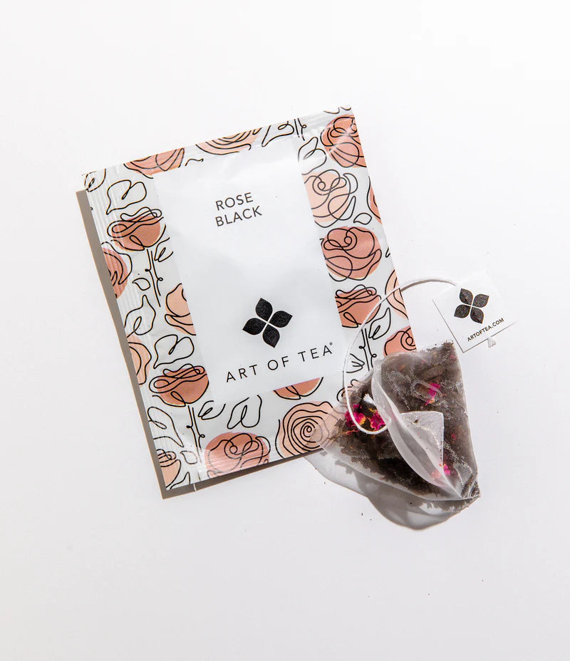 Rose Black Tea Eco Teabag Sachets